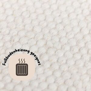 ANDAS Woolscape 1 Beigefarbener rechteckiger Teppich - Teppich ANDAS Woolscape 1 Beigefarbener rechteckiger Teppich - Teppich
