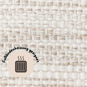 MY HOME Wollteppich Wolltraum Passion - Handgewebt, 80x150cm, Beige MY HOME Wollteppich Wolltraum Passion - Handgewebt, 80x150cm, Beige