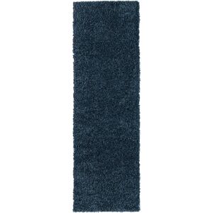 MYFLAIR MÖBEL & ACCESSOIRES My Shaggy - Teppich - 80x250cm - Dunkelblau MYFLAIR MÖBEL & ACCESSOIRES My Shaggy - Teppich - 80x250cm - Dunkelblau