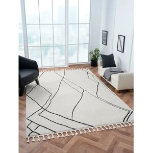 MYFLAIR Moroccan Drawline Teppich - 200x290cm Hochflor, Schallschluckend MYFLAIR Moroccan Drawline Teppich - 200x290cm Hochflor, Schallschluckend