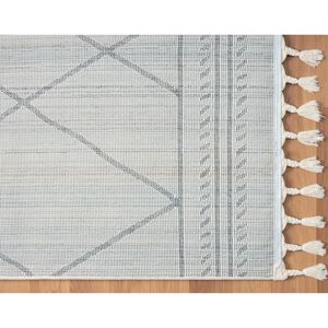 MYFLAIR MÖBEL & ACCESSOIRES Moroccan Design Teppich - Hochflor, Schwarz-Weiß MYFLAIR MÖBEL & ACCESSOIRES Moroccan Design Teppich - Hochflor, Schwarz-Weiß