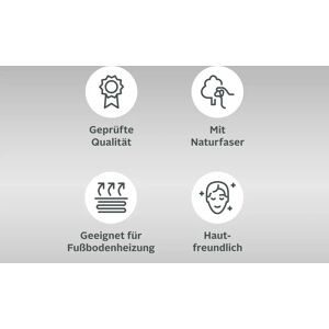 Lüttenhütt Bente Handgewebter Baumwoll-Polyester-Teppich - CarpeType Lüttenhütt Bente Handgewebter Baumwoll-Polyester-Teppich - CarpeType