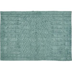 Beliani Cotton Mint Area Rug - 160x230cm - Geometric Pattern Beliani Cotton Mint Area Rug - 160x230cm - Geometric Pattern