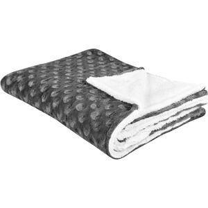 Beliani Bedspread Grey - 150x200 cm Beliani Bedspread Grey - 150x200 cm