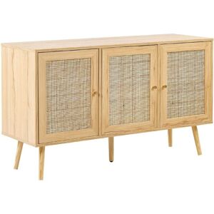 Beliani Modèle Rattan Buffet 3 Portes - Publicité Beliani Modèle Rattan Buffet 3 Portes - Publicité