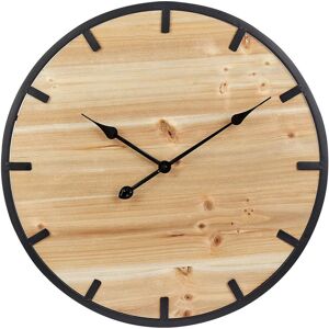 Beliani Caborca Wall Clock - Light Wood, 60 cm, Modern Beliani Caborca Wall Clock - Light Wood, 60 cm, Modern