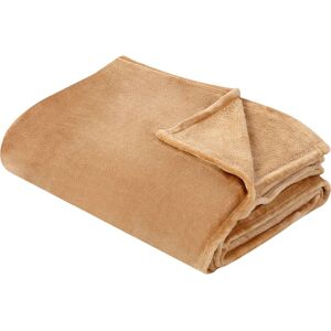 Couverture en Polyester Beige Sable - 150x200cm Style Moderne Confortable - Publicité Couverture en Polyester Beige Sable - 150x200cm Style Moderne Confortable - Publicité