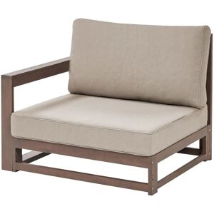 Beliani Garden Sofa Set Dark Wood - FSC Certified - 5 Seater Beliani Garden Sofa Set Dark Wood - FSC Certified - 5 Seater