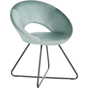 Beliani Rachel Velvet Dining Chair - Dining Chair Beliani Rachel Velvet Dining Chair - Dining Chair