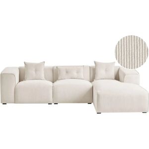 Beliani Corner Sofa Off-White - Corner Sofa Beliani Corner Sofa Off-White - Corner Sofa