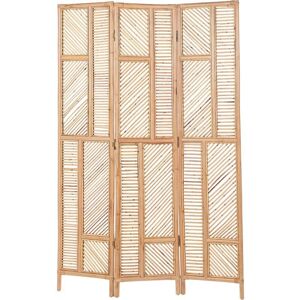 Beliani Natural Rattan 3-Panel Room Divider - Room Type Beliani Natural Rattan 3-Panel Room Divider - Room Type