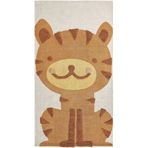 Beliani Childrens Multicolour Cotton Tiger Rug - Playroom - 80x150cm Beliani Childrens Multicolour Cotton Tiger Rug - Playroom - 80x150cm