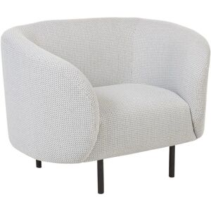 Fauteuil Beliani en Tissu Polyvalent Noir et Blanc Texturé - Fauteuil - Publicité Fauteuil Beliani en Tissu Polyvalent Noir et Blanc Texturé - Fauteuil - Publicité