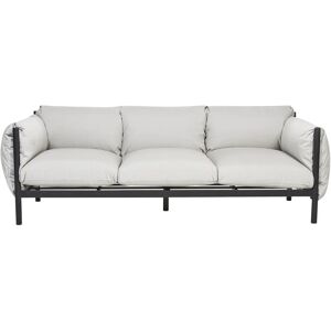 Beliani Aluminium Garden Sofa 3-Seater - Outdoor Lounge Furniture Beliani Aluminium Garden Sofa 3-Seater - Outdoor Lounge Furniture