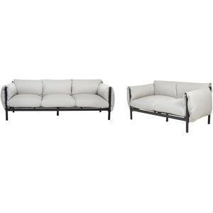 Beliani 5 Seater Aluminium Garden Sofa Set - Garden Sofa Set Beliani 5 Seater Aluminium Garden Sofa Set - Garden Sofa Set
