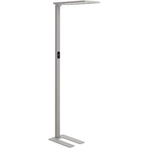 Beliani Silver Aluminium Modern Floor LED Lamp - Floor LED Lamp Beliani Silver Aluminium Modern Floor LED Lamp - Floor LED Lamp