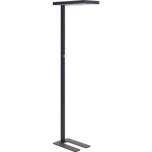 Beliani TAURUS Floor Lamp - Modern Industrial Black Aluminium 197cm Beliani TAURUS Floor Lamp - Modern Industrial Black Aluminium 197cm