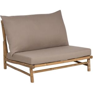 Beliani Garden Chair Todi - Light Bamboo Wood Taupe - Garden Chair Beliani Garden Chair Todi - Light Bamboo Wood Taupe - Garden Chair