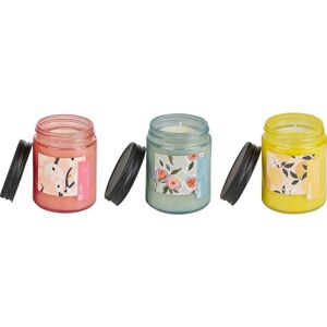 Beliani Set of 3 Scented Candles - Scented Candles Beliani Set of 3 Scented Candles - Scented Candles