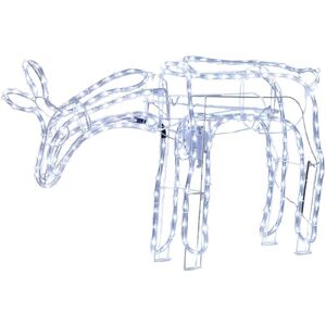 Beliani Outdoor LED Decoration White Model KRISTNES - LED Decoration Beliani Outdoor LED Decoration White Model KRISTNES - LED Decoration