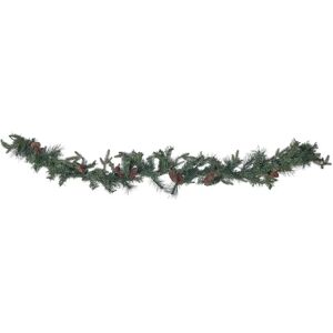 Beliani Green 180cm Garland - Christmas Decor Beliani Green 180cm Garland - Christmas Decor