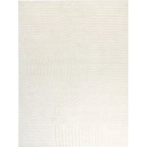Beliani Wool Area Rug - Beige, 300x400cm, Modern Minimalist Beliani Wool Area Rug - Beige, 300x400cm, Modern Minimalist