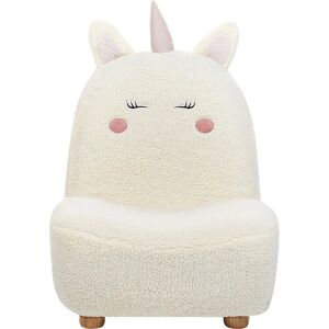 Beliani Unicorn Nursery Furniture - White Polyester Upholstery - Modern Design Beliani Unicorn Nursery Furniture - White Polyester Upholstery - Modern Design