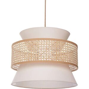 Beliani Pendant Lamp Beige Natural LUYANO - Pendant Light Beliani Pendant Lamp Beige Natural LUYANO - Pendant Light