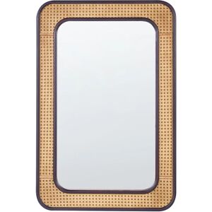 Beliani Wall Mirror BERNAS - Natural, 60x90 cm Beliani Wall Mirror BERNAS - Natural, 60x90 cm