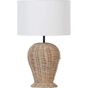 Beliani Rattan Table Lamp - Natural - 30x30x49cm - Table Lamp Beliani Rattan Table Lamp - Natural - 30x30x49cm - Table Lamp