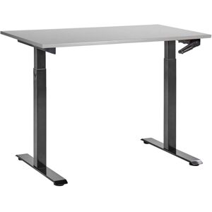 BELIANI Adjustable Height Desk - Modern Rectangular Design - 120x72 cm BELIANI Adjustable Height Desk - Modern Rectangular Design - 120x72 cm