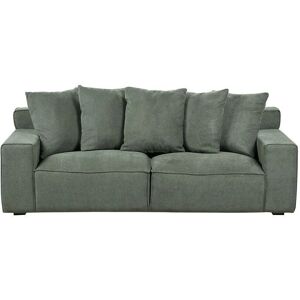 Beliani Viskan Green Chenille Sofa - 3 Seater Modern Furniture Beliani Viskan Green Chenille Sofa - 3 Seater Modern Furniture