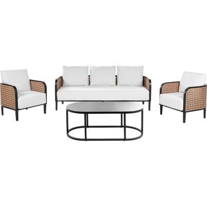 Beliani Garden Sofa Set - Modern Outdoor Furniture Beliani Garden Sofa Set - Modern Outdoor Furniture