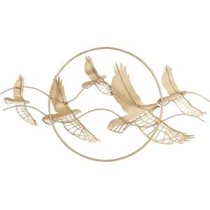 Beliani Wall Decor Bird TELLURIUM - Modern Metal Art 50cm Beliani Wall Decor Bird TELLURIUM - Modern Metal Art 50cm