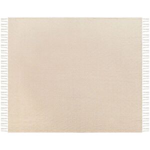 Beliani Bedspread Toutli - Bedspread, Cotton, Beige, 200x220cm Beliani Bedspread Toutli - Bedspread, Cotton, Beige, 200x220cm