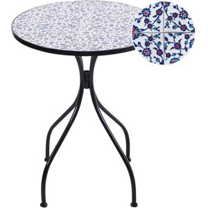 Beliani Camprena Outdoor Metallgarten Tisch - Vintage Stil Beliani Camprena Outdoor Metallgarten Tisch - Vintage Stil
