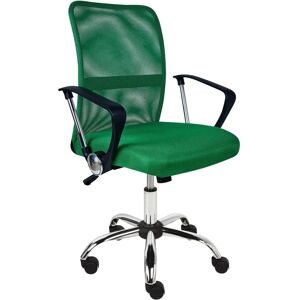 Beliani Green Mesh Adjustable Office Chair - Office Furniture Beliani Green Mesh Adjustable Office Chair - Office Furniture