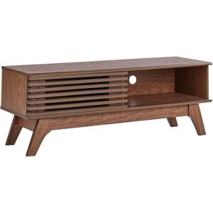 Beliani Toledo II Dark Wood Modern TV Cabinet Beliani Toledo II Dark Wood Modern TV Cabinet