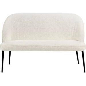 Beliani Osby White 2-Seater Sofa - Modern Furniture Beliani Osby White 2-Seater Sofa - Modern Furniture
