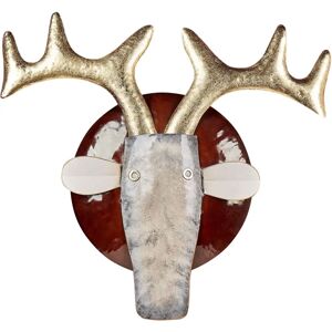 Beliani - Handmade Metal Animal Wall Decor - Industrial Style Beliani - Handmade Metal Animal Wall Decor - Industrial Style