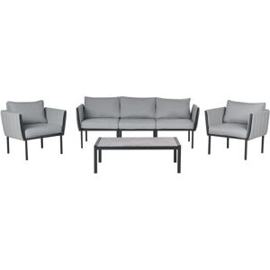 Beliani Lounge Set - Modern 5-Seater with Cushions Beliani Lounge Set - Modern 5-Seater with Cushions