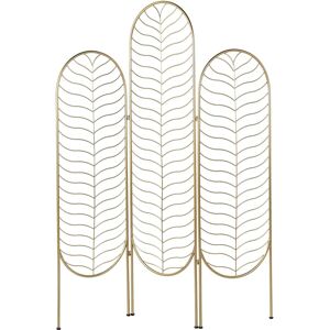 Beliani Pescia Room Divider - Modern, Foldable, Gold - Room Divider Beliani Pescia Room Divider - Modern, Foldable, Gold - Room Divider