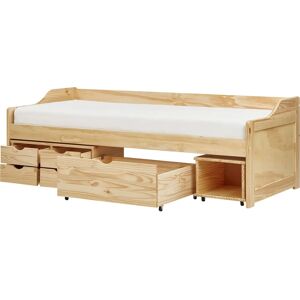 Beliani Royville Child Bed with Storage - Light Wood - 90x200 cm Beliani Royville Child Bed with Storage - Light Wood - 90x200 cm