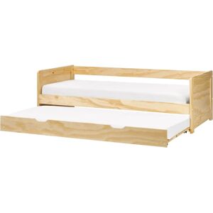 Beliani Kids Bed - Pine Wood Scandinavian Style 90x200cm Beliani Kids Bed - Pine Wood Scandinavian Style 90x200cm