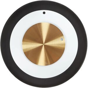 Beliani Cluses - Modern Black & White Wall Clock - 30cm Beliani Cluses - Modern Black & White Wall Clock - 30cm