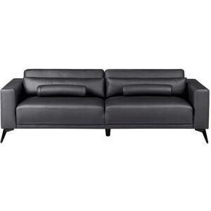 Beliani Ange Adjustable Back Sofa - Sofa - Black Beliani Ange Adjustable Back Sofa - Sofa - Black