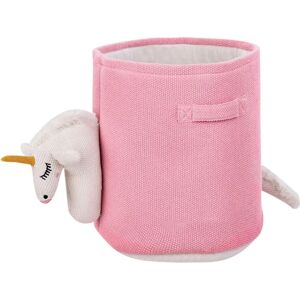 Beliani - Panier de rangement pour jouets en coton unicornio - Décoration enfant - Publicité Beliani - Panier de rangement pour jouets en coton unicornio - Décoration enfant - Publicité