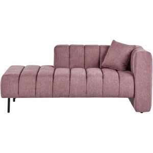 Beliani Rosa Modern Fabric Chaise Longue - Sofa Beliani Rosa Modern Fabric Chaise Longue - Sofa