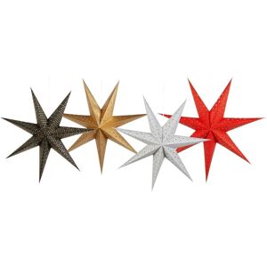 Beliani Kamet Handmade Multicolor Paper Star Wall Decor - Wall Decoration Beliani Kamet Handmade Multicolor Paper Star Wall Decor - Wall Decoration