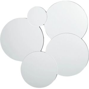 Miroir mural Beliani Clais - Décoration en verre moderne 80x82cm - Publicité Miroir mural Beliani Clais - Décoration en verre moderne 80x82cm - Publicité